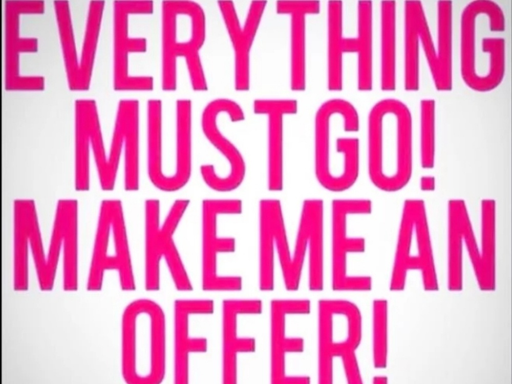 Huge sale
